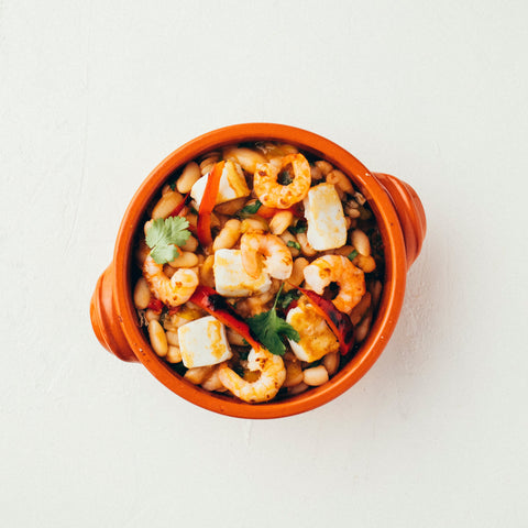 Feijoada de Choco e Camarão