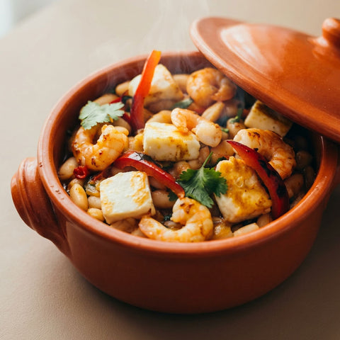 Feijoada de Choco e Camarão